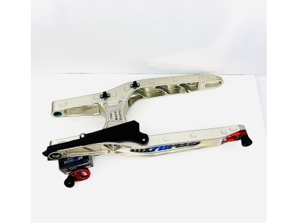 Swingarm silver CNC-Milled  for Ducati Desmo 450
