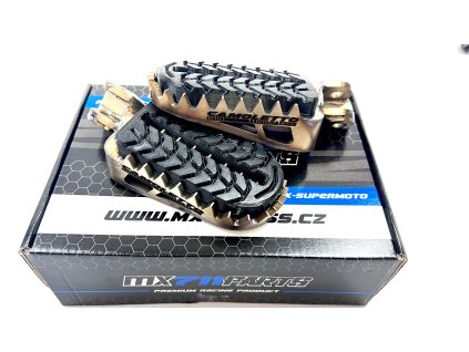 Stainless steel treads KOVE MX711PEGS RALLY