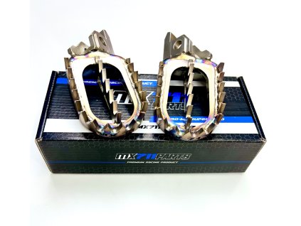 Stupačky nerezové Kawasaki Kx-KX-F 250-450 2006-2026 MX711PEGS EVOLUTION