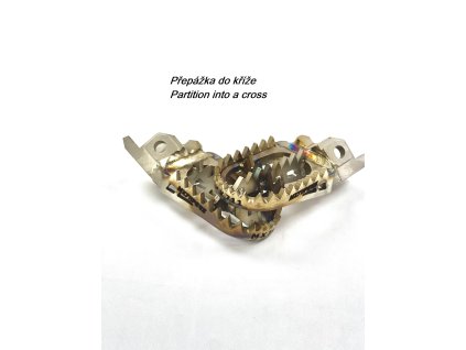 Stupačky nerezové Honda cr/crf 125/250/450 2002-2020 MX711PEGS Evolution