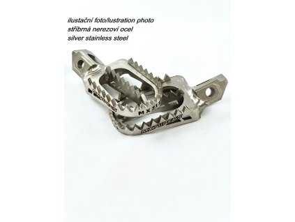 Stupačky nerezové KTM Husqvarna 2023 125-250-350-450 MX711PEGS EVOLUTION