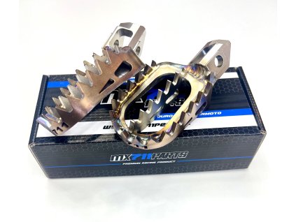 Stupačky nerezové  KTM Husqvarna  2023-26 125-250-350-450 MX711PEGS EVOLUTION