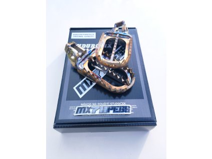 Stupačky nerezové KTM/Husqvarna/Gasgas-85/125/250/350/450/500-2016-2022 MX711PEGS Long