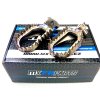 Stainless Steel Footpegs – Yamaha  YZ 125/250 YZ-F/WR-F 250/450 (2000–2023) Fantic XX/XXF/XEF (up to 2025) – MX711Pegs NERO