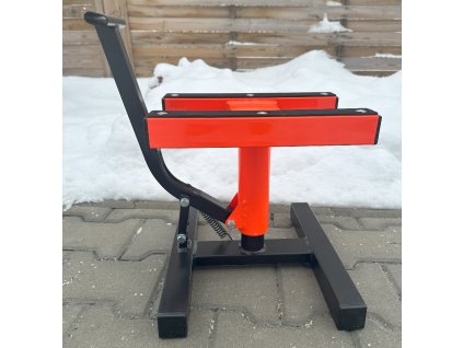 Motorcycle stand MX standard orange-neon  In KTM style