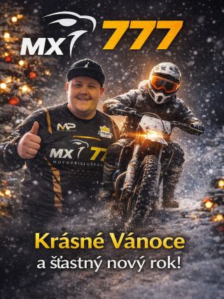 D Ě K U J E M E✨je čas na krátký oddech #seeyousoon 2026🎄MX 777 🇨🇿✍🏼….. Vážení zákazníci a příznivci, v této vánoční době...