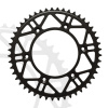 Ocelová rozeta PROEXTREME GASGAS MC 65 (2021-2024) (Barevné provedení Černá, Počet zubů u rozet 52)