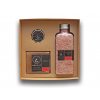 Dárková krabička Angelic Koupelová sůl Růžové pohlazení