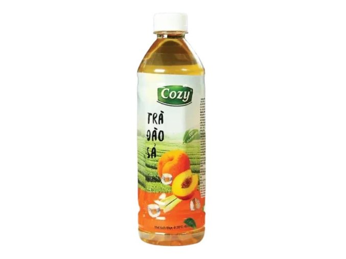 cozy broskvovy caj s citronovou travou 455ml