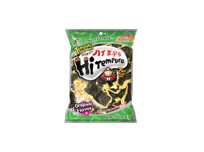 TAO KAE NOI HI TEMPURA SEAWEED ORIGINAL FLAVOUR 40G THA
