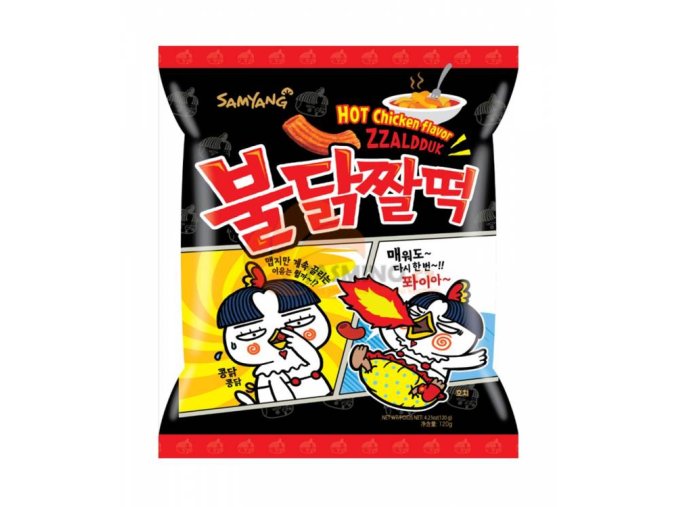 SAMYANG ZZALDDUK PÁLIVÉ SNACKY KUŘECÍ 120G