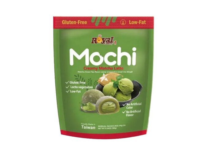 ROYAL FAMILY MOCHI KRÉMOVÉ MATCHA LATTE 180G