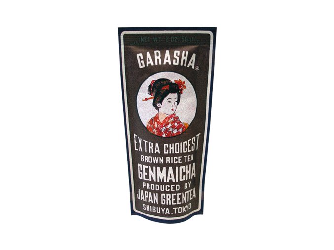 GARASHA JAPONSKY CAJ GENMAICHA, BROWN RICE 56G, kod 0007