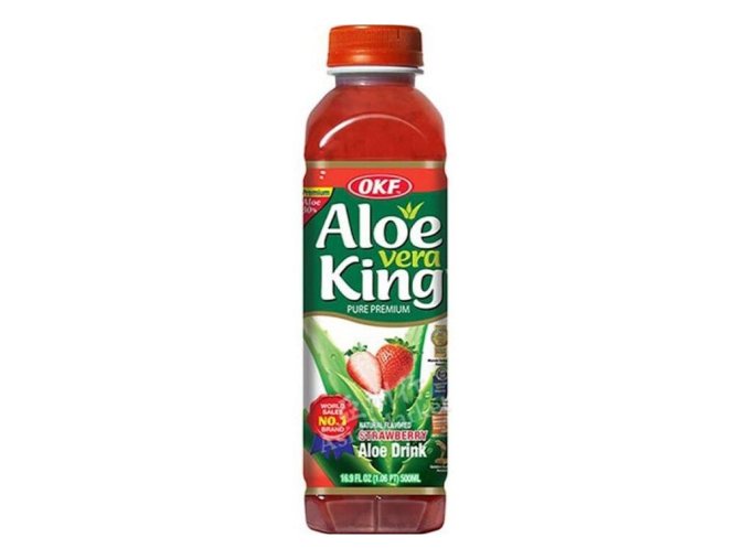 okf aloe vera jahoda 500ml