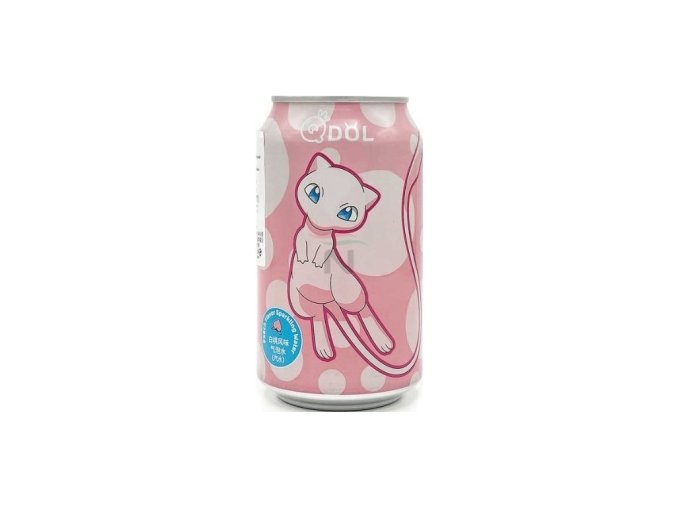 qdol pokemon mew sparkling peach drink 330ml