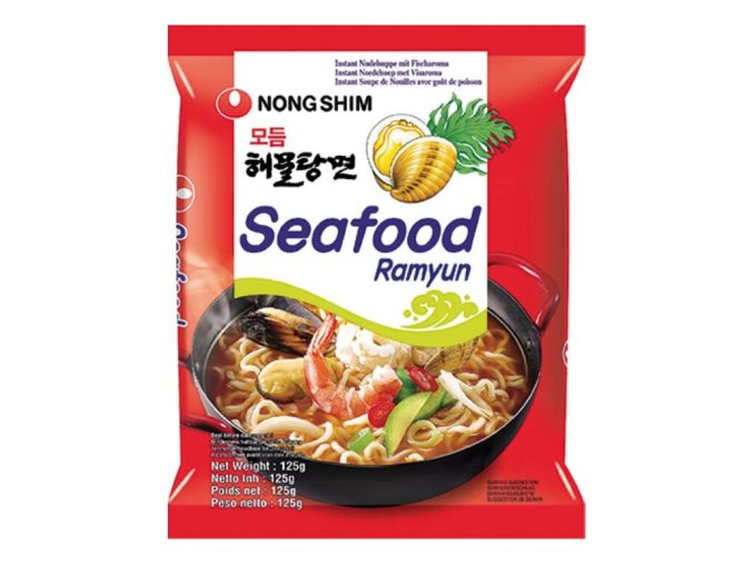 Nongshim instantni nudlova polevka s prichuti morskych plodu 125g