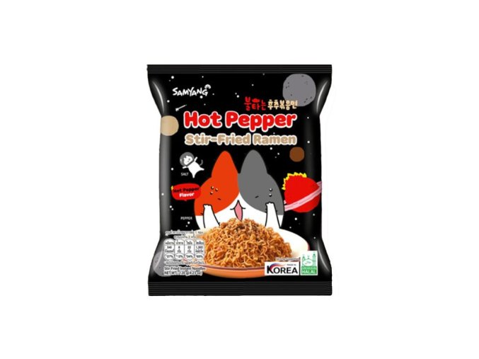 SAMYANG HOT PEPPER STIR FRIED RAMEN 120G KOR