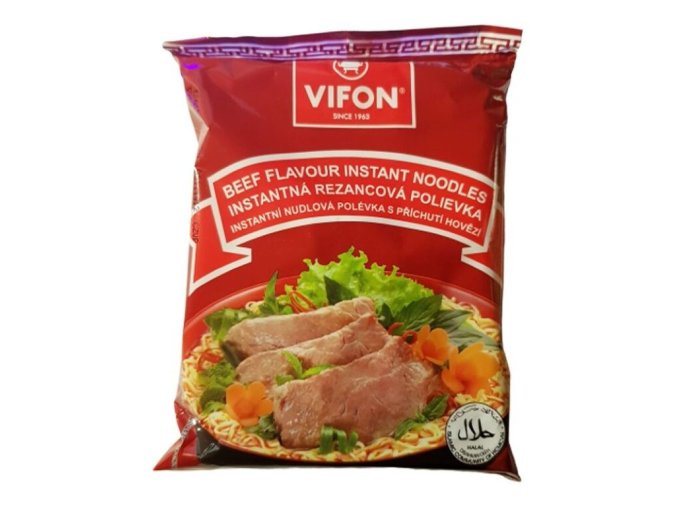 Vifon instantni nudlova polevka s prichuti hovezi 60g