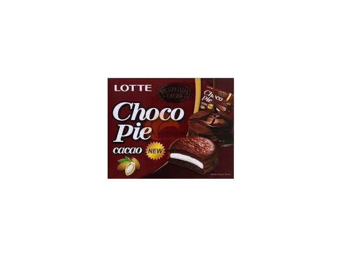 lotte chocopie prichuti kakaovy 336g