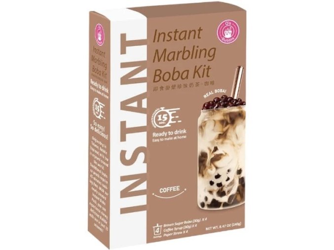 Os Bubble Instant Marbling Boba Kit Coffe