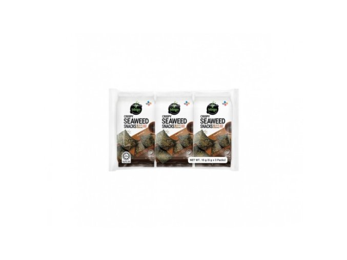 Bibigo Korejské Řasové Chipsy BBQ 3x5g 89,9kc