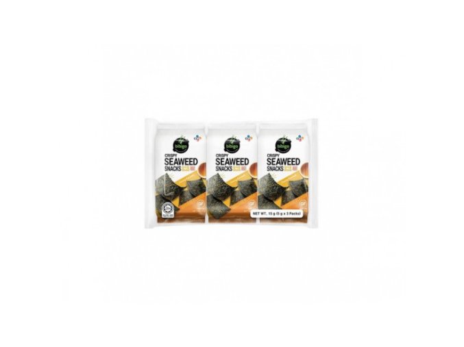 Bibigo Korejské Mořské Řasy Sezamové 3x5g 89,9kc