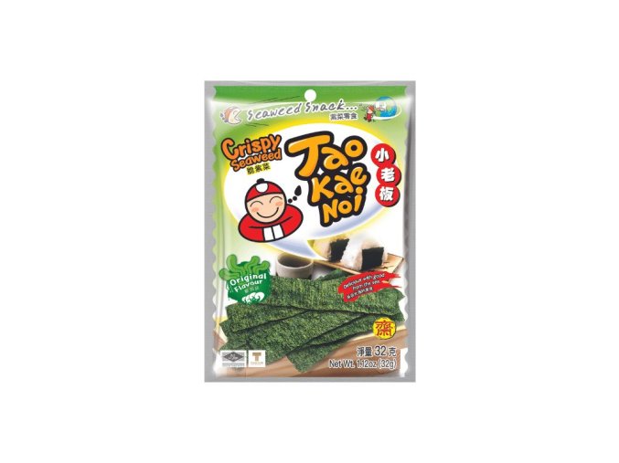 45840 1 tao kae noi crispy seaweed original flavour 32g tha