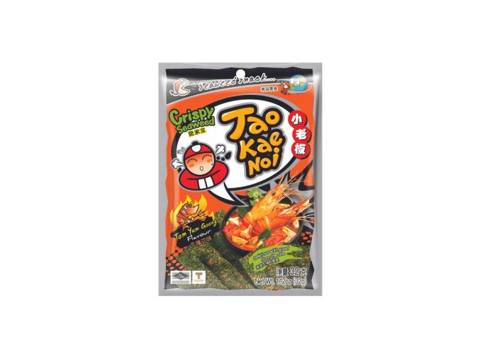 45849 1 tao kae noi crispy seaweed tom yum goong flavour 32g tha