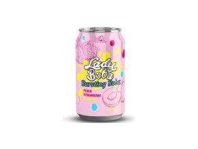MADAM HONG LADY BOBA BLACK TEA PEACH STRAWBERRY 320ML TWN