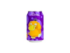 qdol pokemon psyduck sparkling water drink grape 330ml