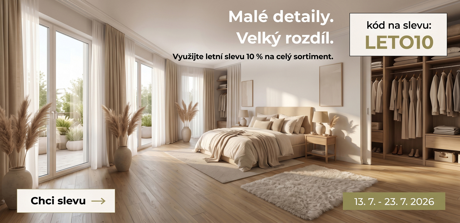 Letní sleva na celý sortiment 10%