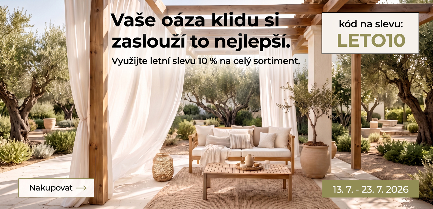 Letní sleva na celý sortiment 10%