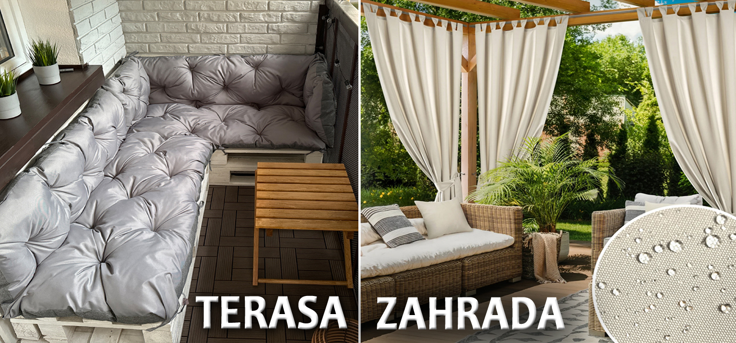 Zahrada a terasa