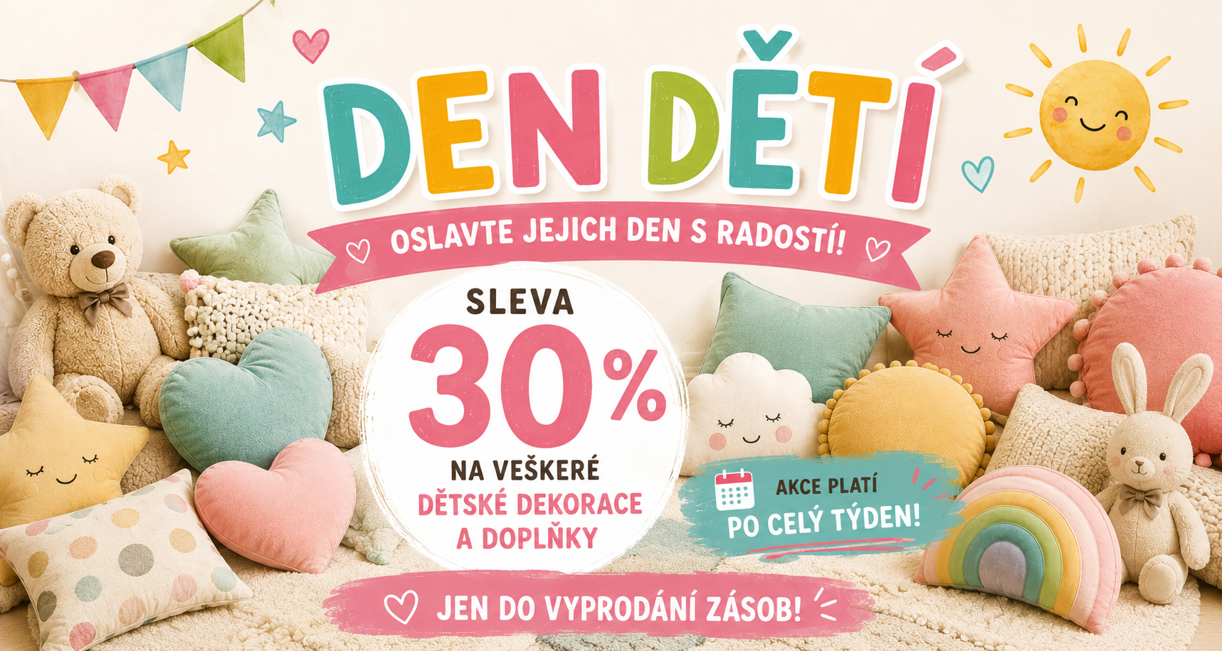 Den dětí sleva 30%