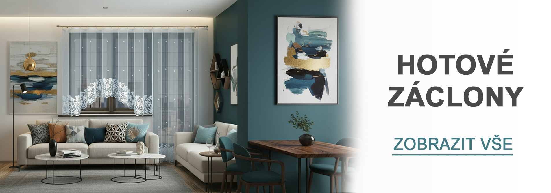 Hotové záclony