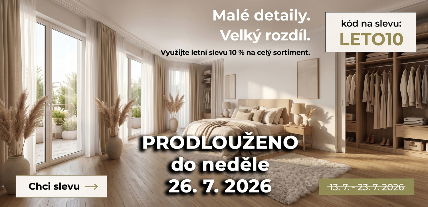 Letní sleva na celý sortiment 10%
