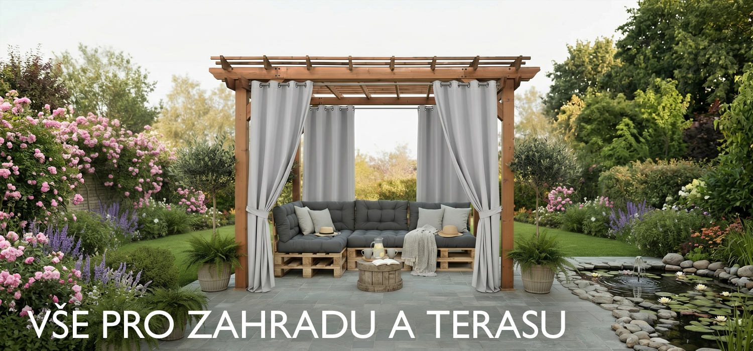 Zahrada a terasa