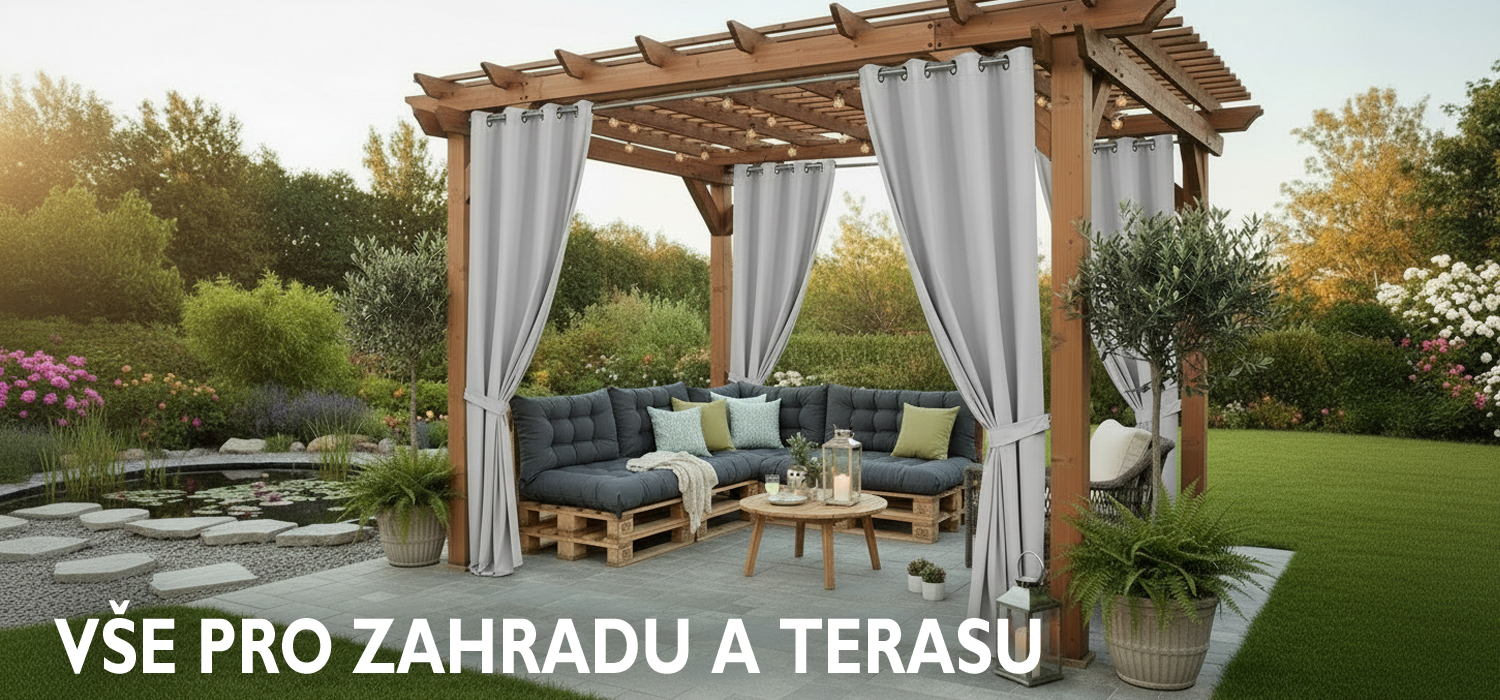Zahrada a terasa