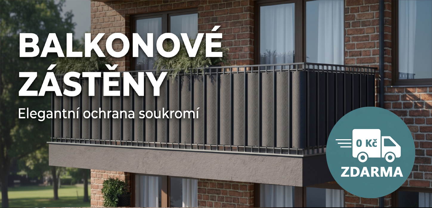 Balkonové zástěny-doprava zdarma