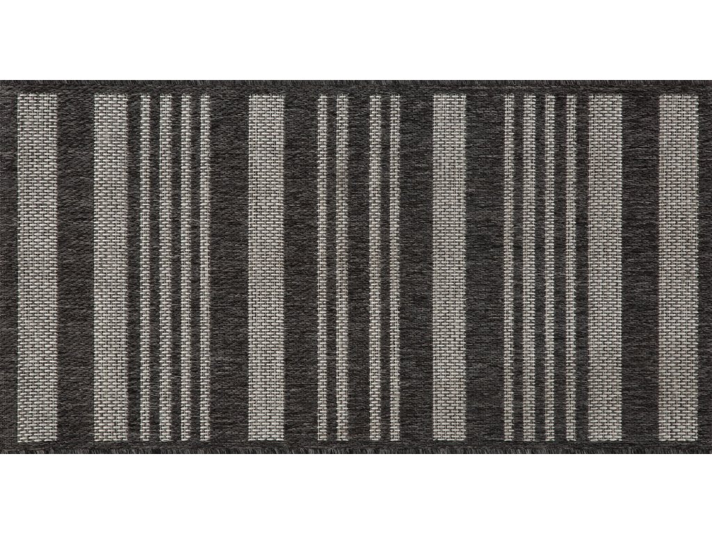 Venkovní vzorovaný koberec - běhoun CLYDE LINES 80x150 cm Multidecor