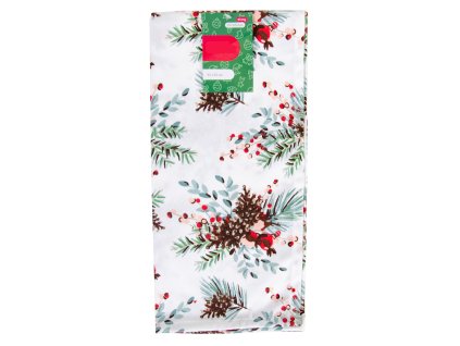 Utěrka JINGLE BELLS bílá 100% bavlna, 45x65 cm Essex