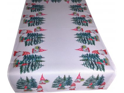 Ubrus - běhoun na stůl CHRISTMAS ELF 40x140 cm Mybesthome