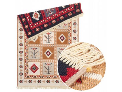 Kusový oboustranný vzorovaný koberec KILIM GOLD PREMIUM - BOHO více rozměrů Multidecor