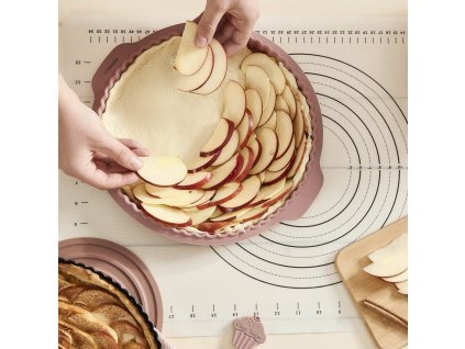 EASY BAKE | silikonová koláčová forma růžová | 31 cm | ALL 987711 Homla