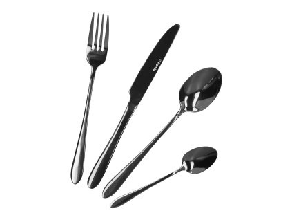 Příbory | ABELE | černá | 16 kusů | ALL 951927  Cena za 16 kusů v balení