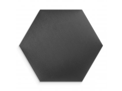 Čalouněný nástěnný panel HEXAGON 40x35 cm grafitová MyBestHome