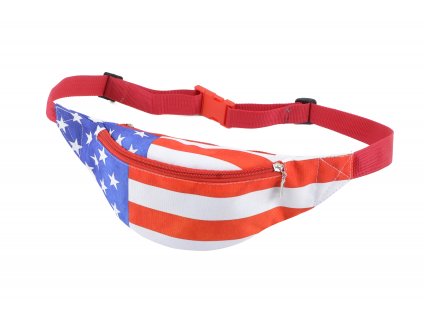 Stylová univerzální ledvinka 32 USA FLAG MyBestHome 22x11x7 cm