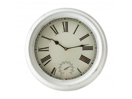 Nástěnné hodiny CELSIUS bílá Ø 37 cm Mybesthome