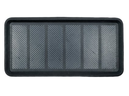 Univerzální gumový odkapávač na boty GOLDIE MAX stříbrná 40x80 cm MultiDecor