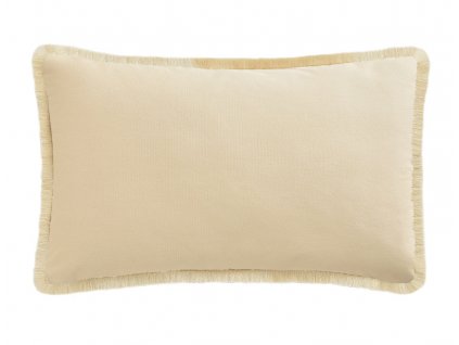 Polštář CHICA BOCCA s výplní 100% bavlna béžová 30x50 cm MyBestHome